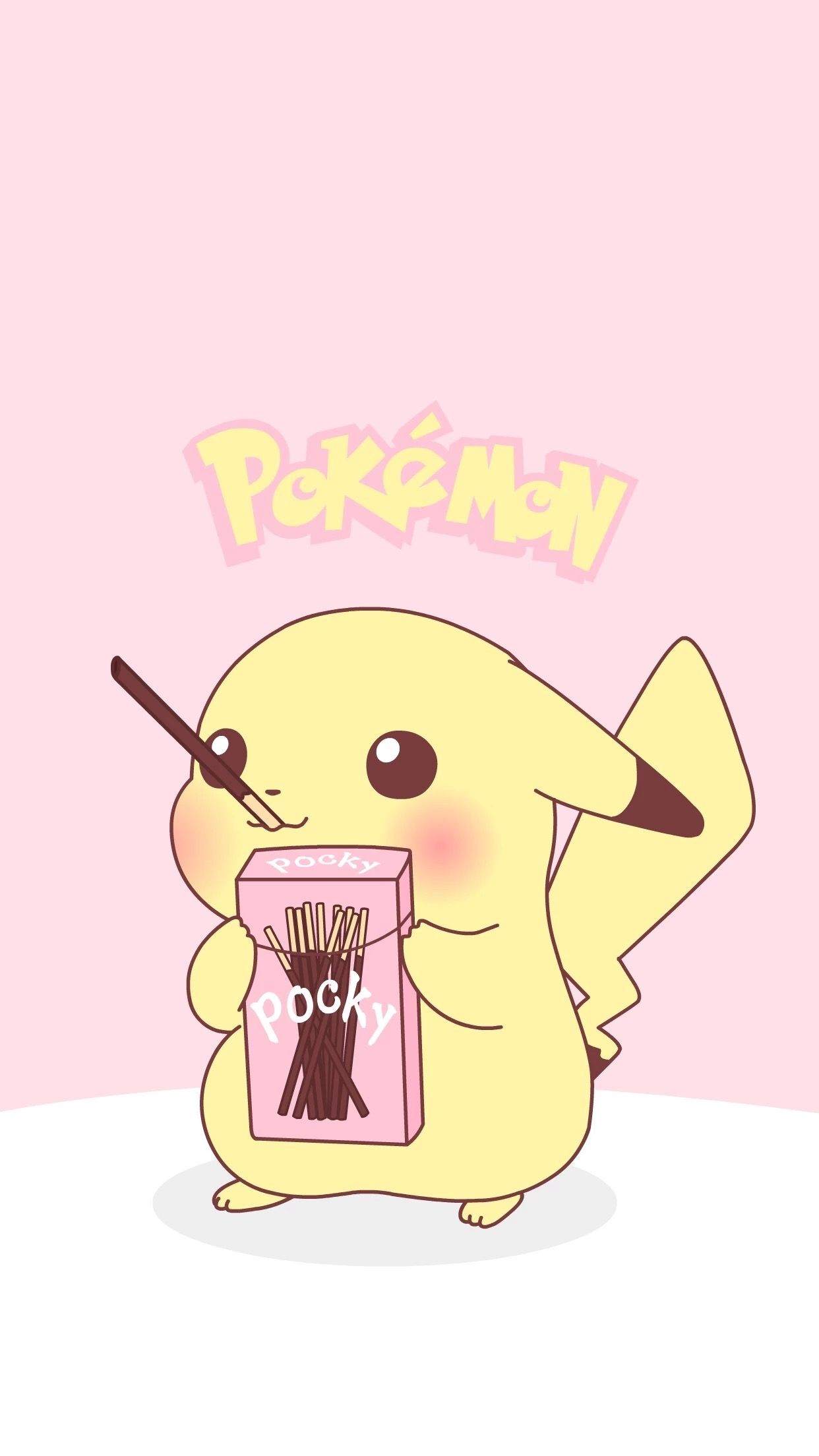 pokemon wallpaper,karikatur,illustration,rosa,gelb,kunst