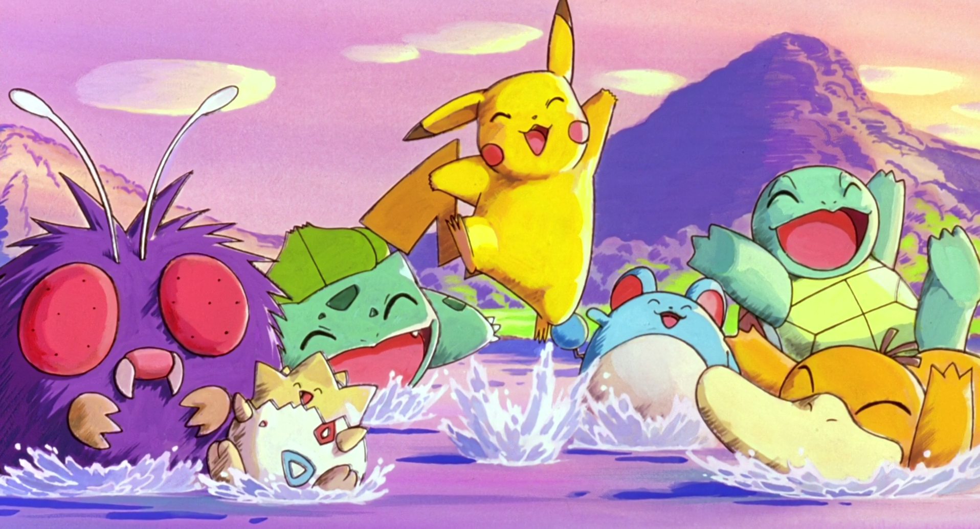 pokemon wallpaper,animated cartoon,cartoon,fictional character,illustration,animation