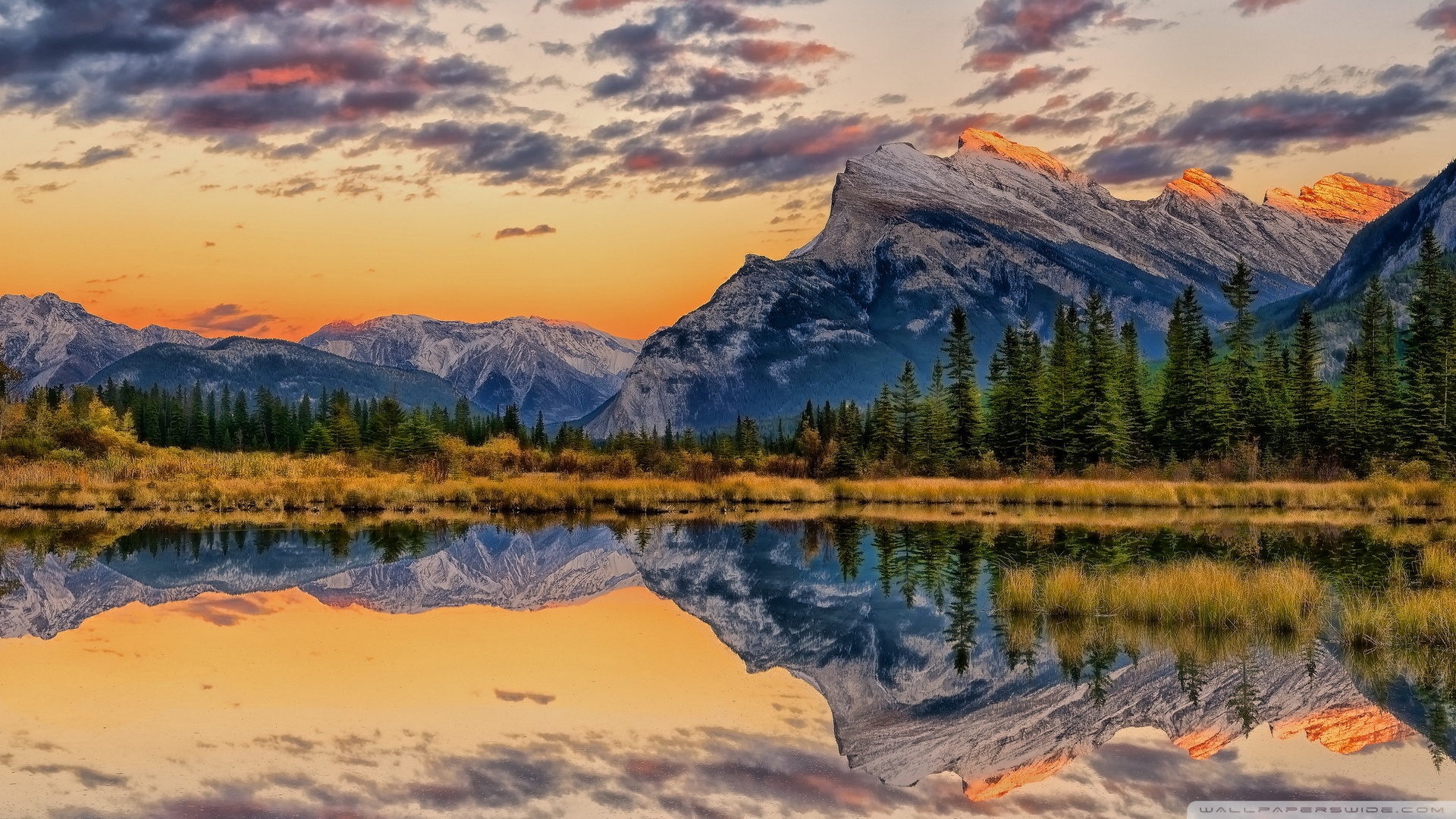 naturaleza fondos de pantalla hd,paisaje natural,naturaleza,reflexión,cielo,montaña