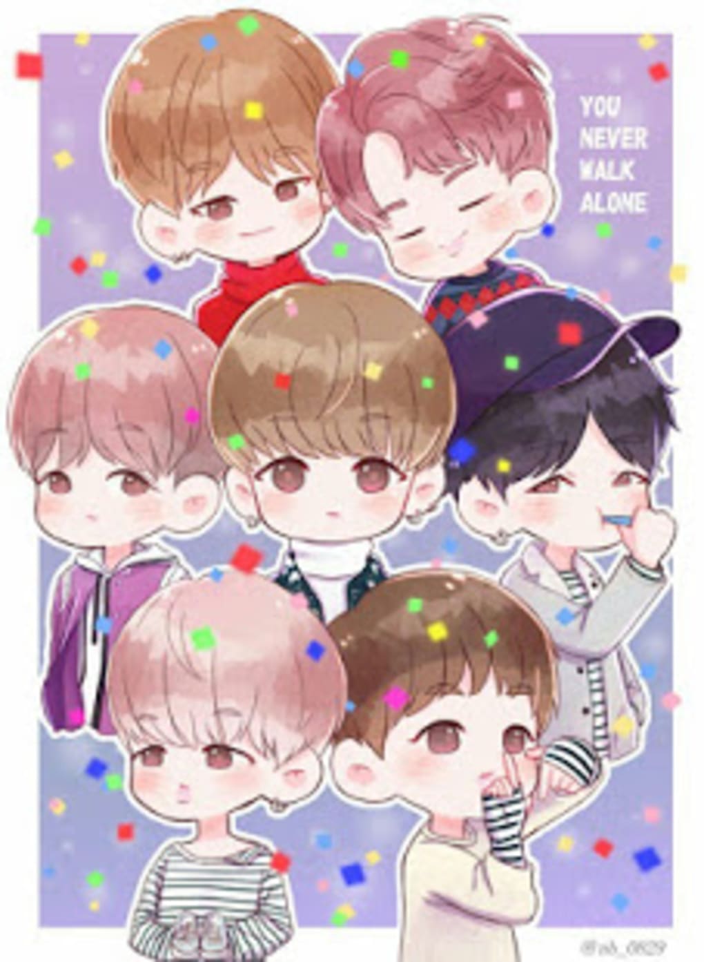 bts wallpaper,karikatur,anime,illustration,fiktion,haare färben