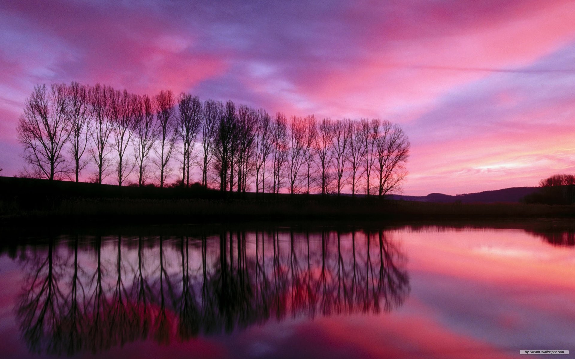 fond d'écran nature hd,ciel,réflexion,rémanence,la nature,ciel rouge au matin