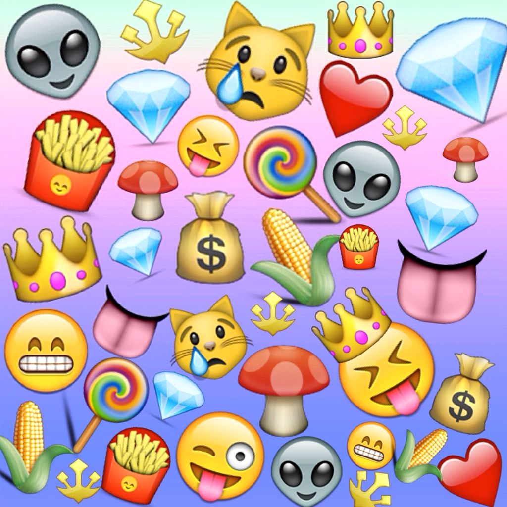 emoji wallpaper,gelb,karikatur,design,muster,symbol