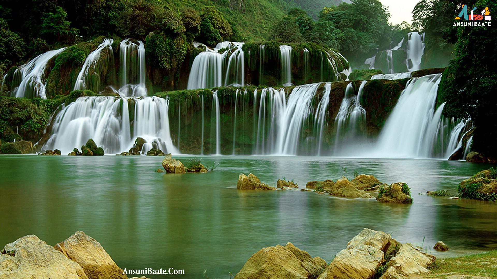 fond d'écran full hd,cascade,ressources en eau,plan d'eau,paysage naturel,la nature