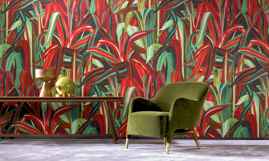 wallpaper,red,wall,art,furniture,wallpaper