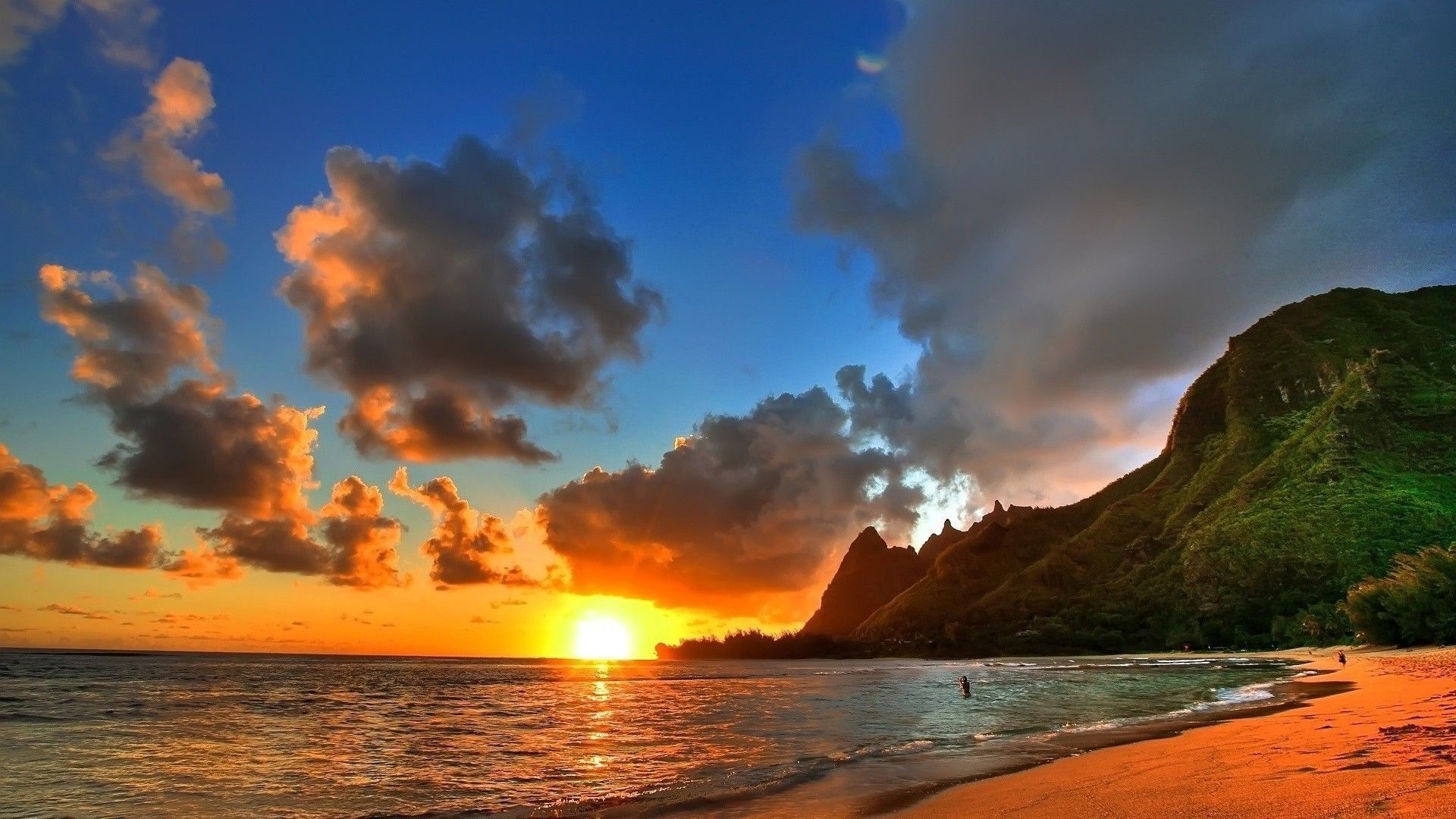 3d hd tapeten,himmel,natur,natürliche landschaft,meer,horizont