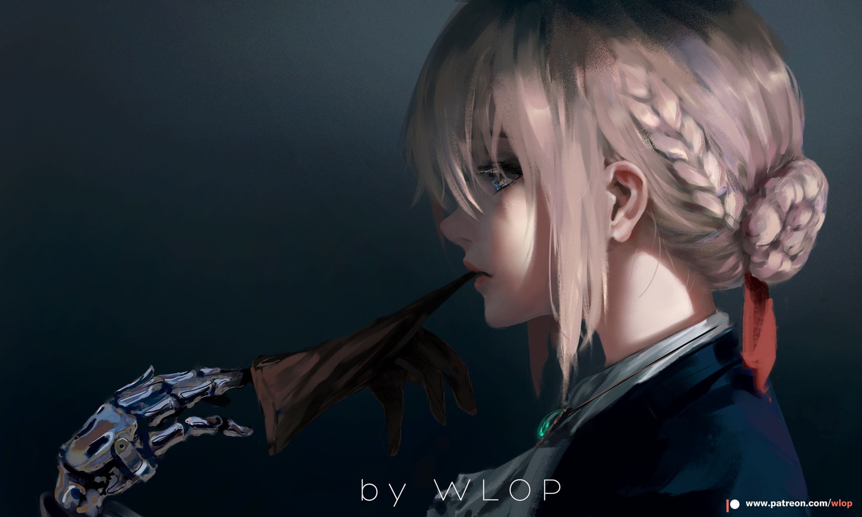 Violet Evergarden Fan Art- WallpaperUse