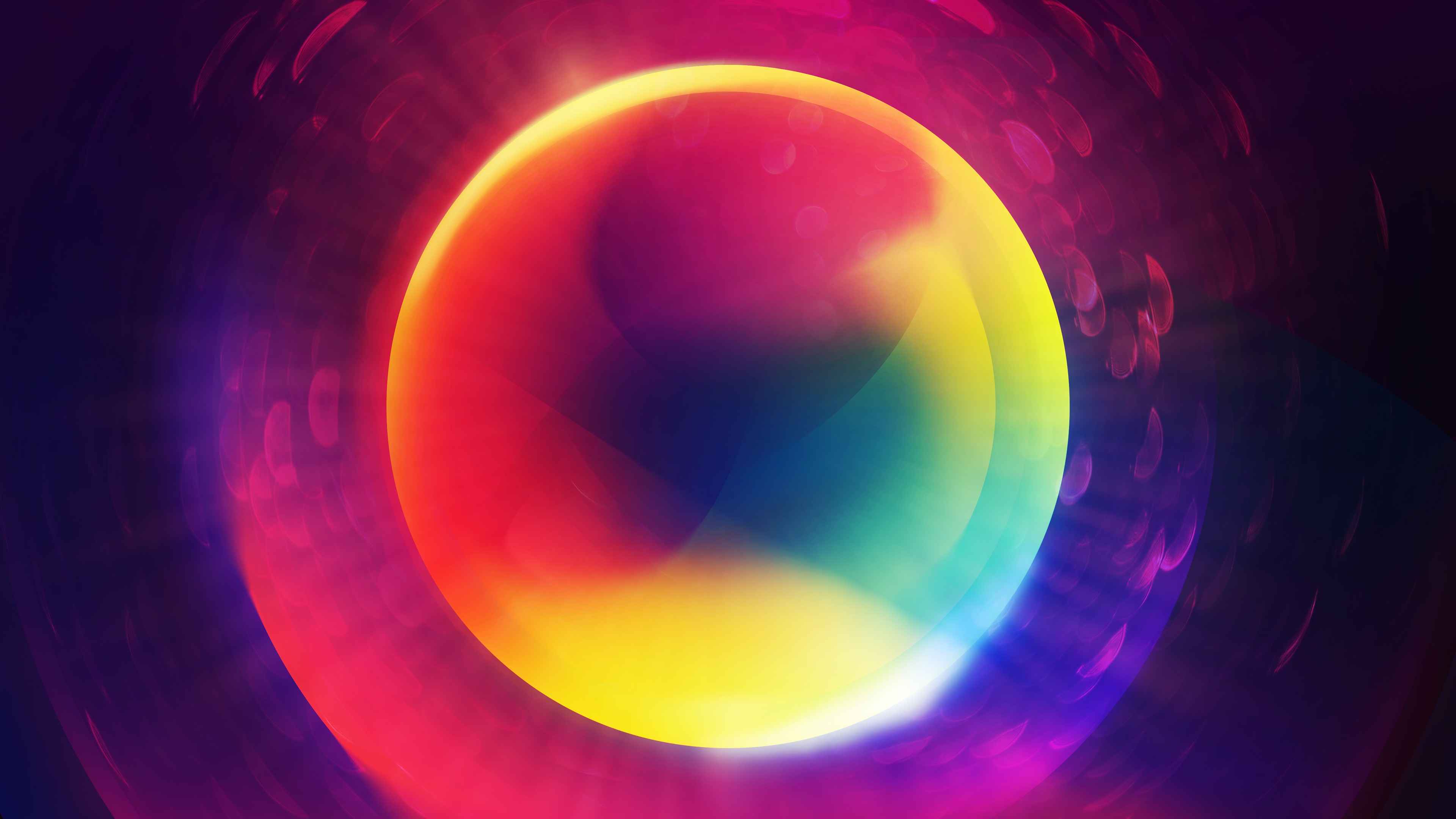 4k wallpaper,light,circle,graphics,space,colorfulness