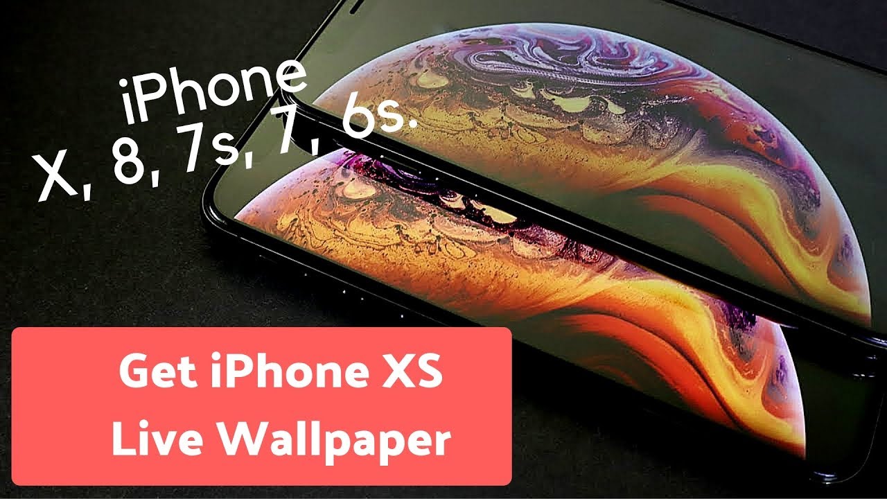 How To Get Iphone Xs Live Wallpapers On Iphone X, 8,7 Iphone Xs Live