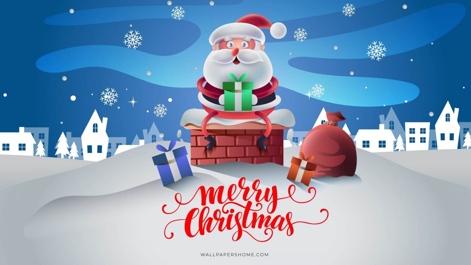 christmas wallpaper,santa claus,christmas eve,christmas,fictional character,greeting card