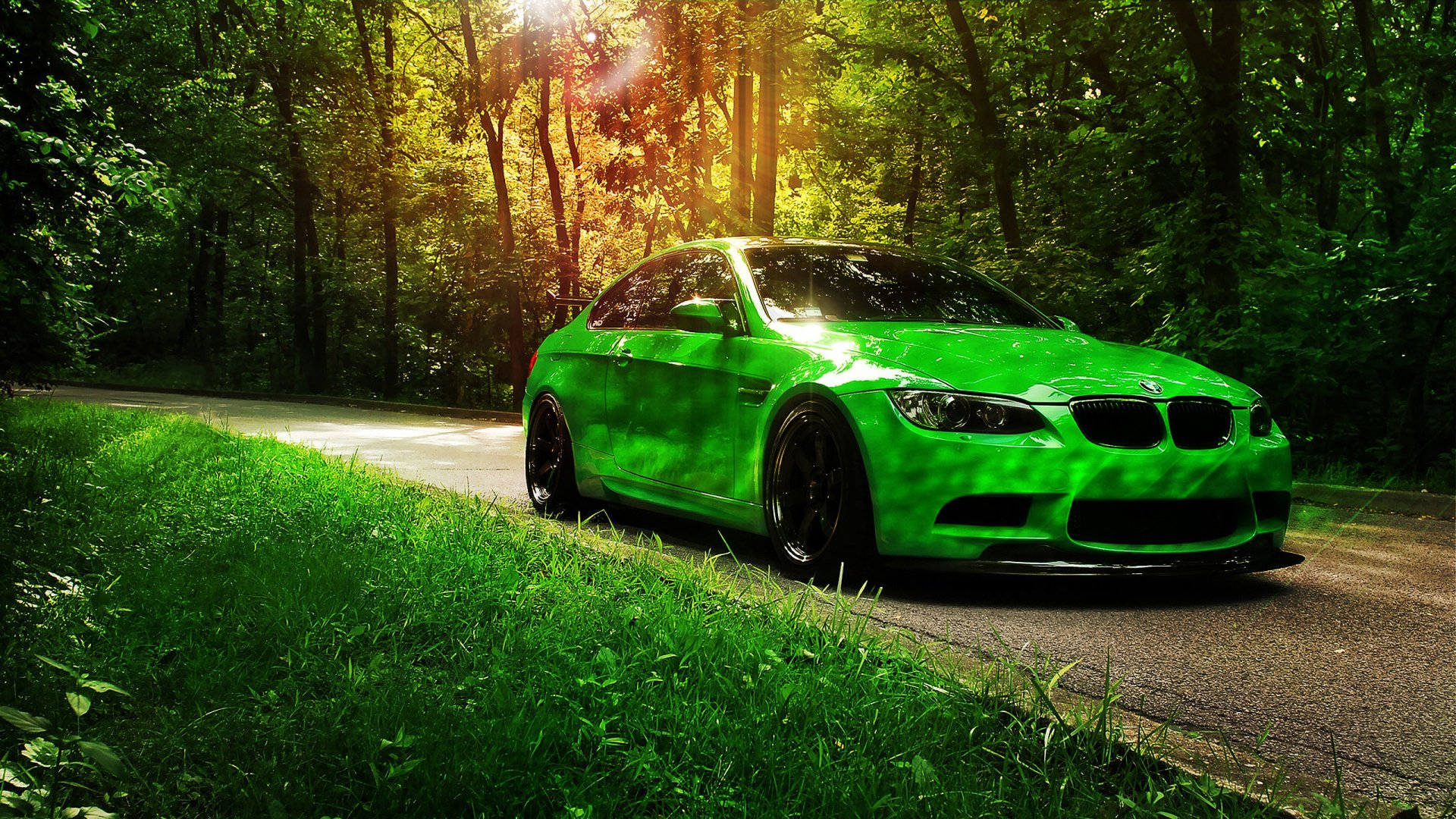 car wallpaper,green,vehicle,car,automotive design,bmw