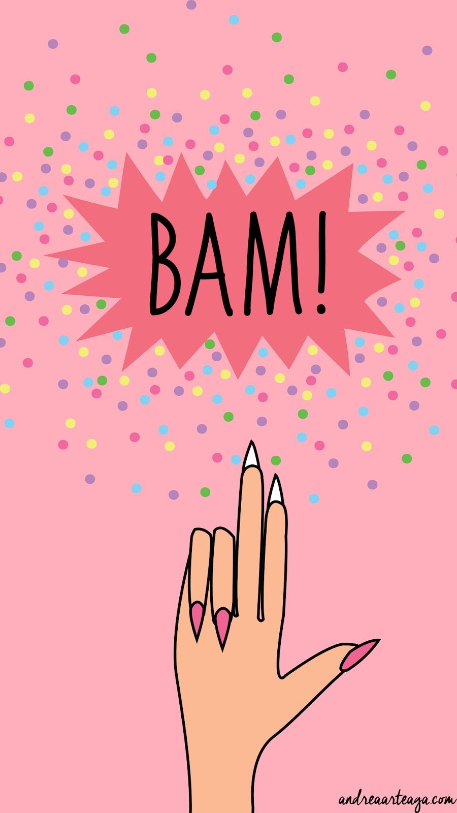 Girly Tapeten Rosa Text Schriftart Hand Illustration 3338 Wallpaperuse