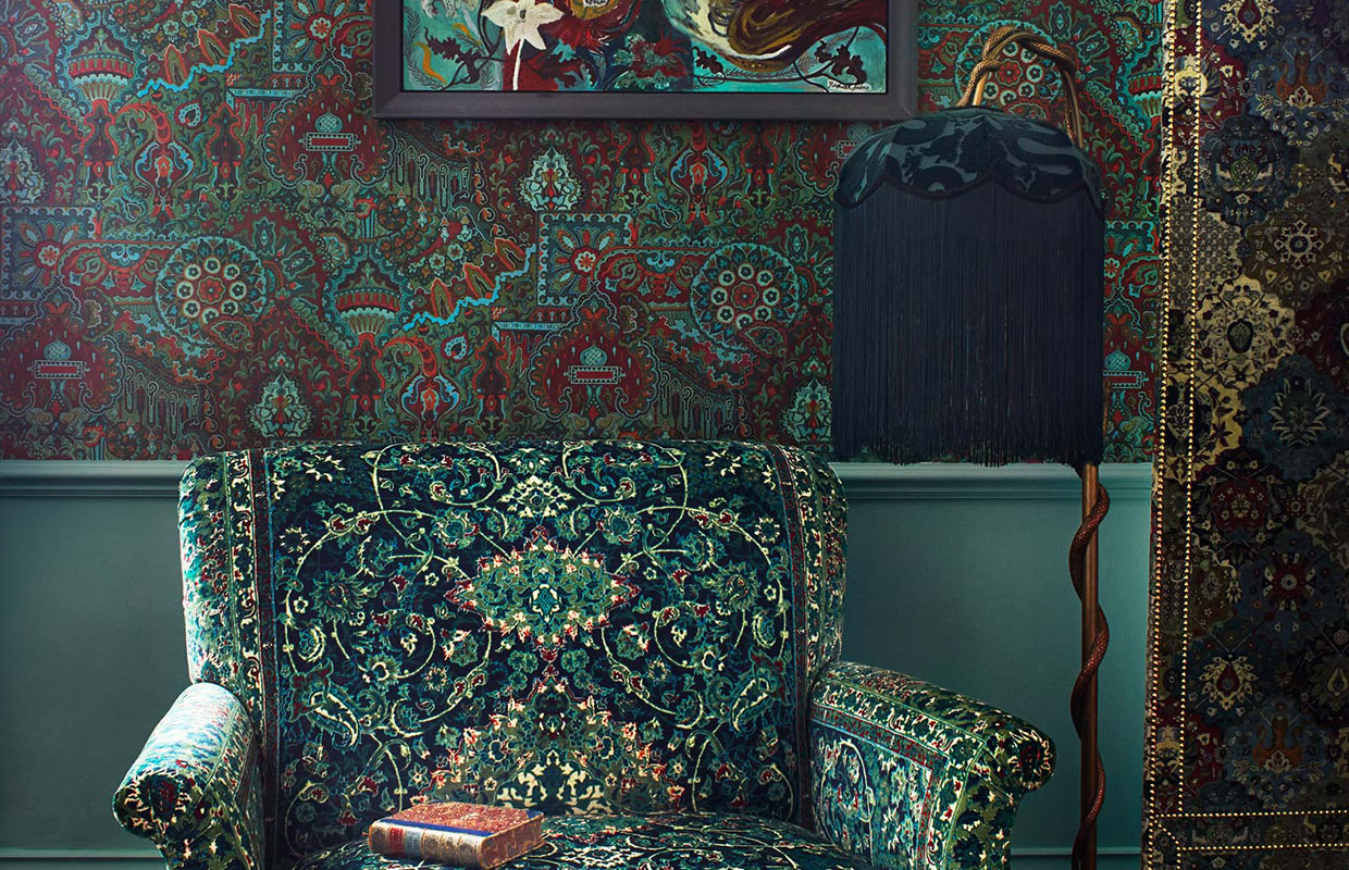 new wallpaper,room,couch,turquoise,furniture,wall