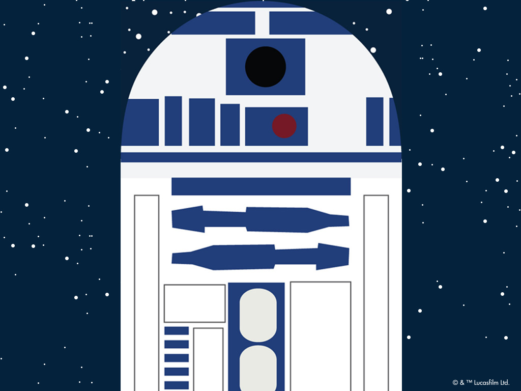 sfondo di guerre stellari,r2 d2,font,personaggio fittizio,illustrazione,spazio