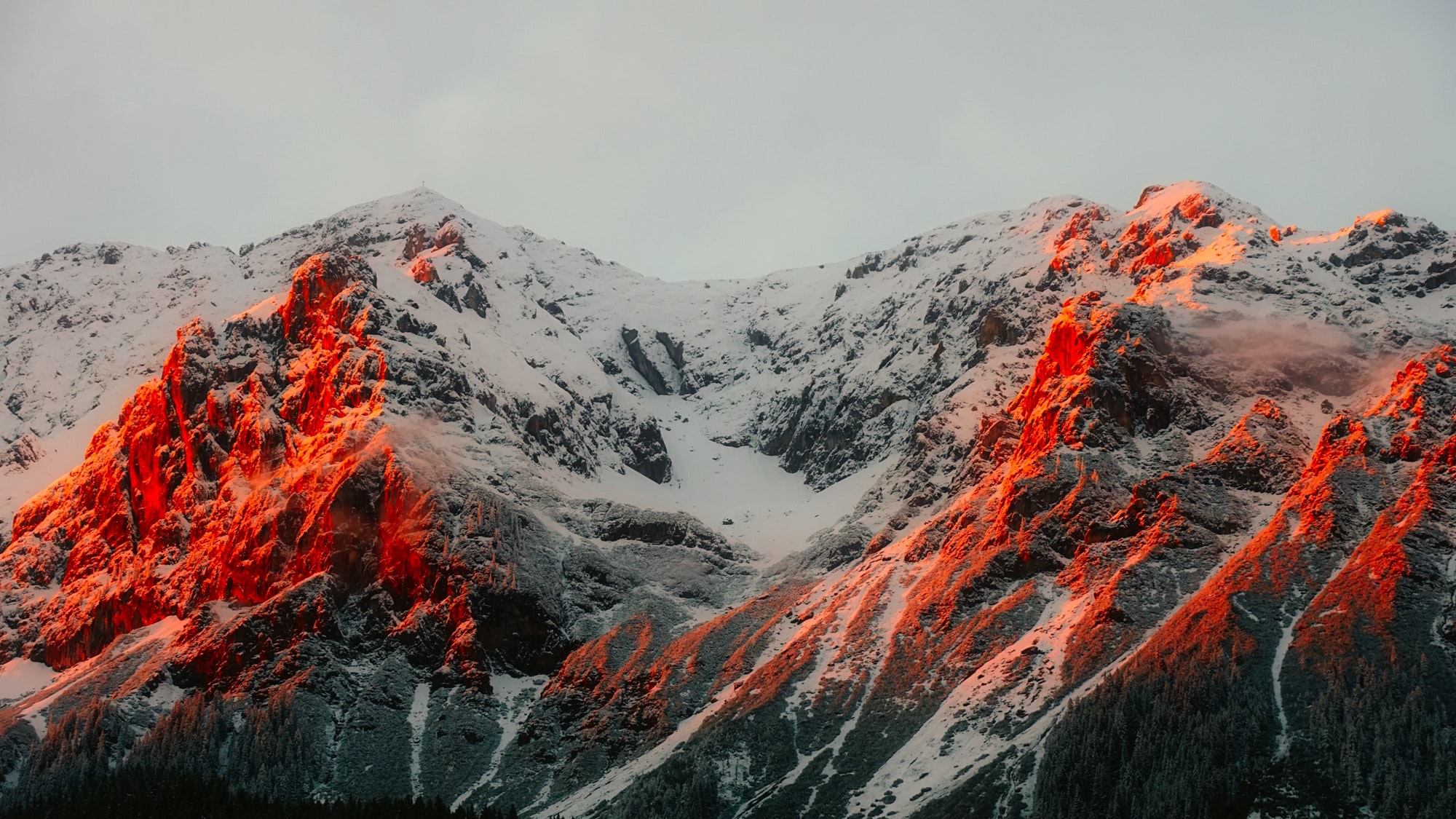 hermosos fondos de pantalla,naturaleza,montaña,rock,rojo,cielo