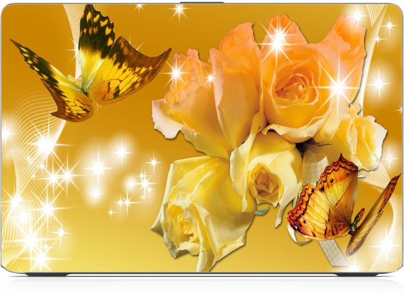 rose wallpaper,yellow,gold,butterfly,pollinator,moths and butterflies