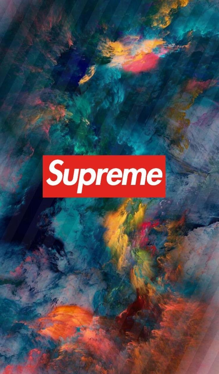 supreme wallpaper,painting,text,modern art,watercolor paint,art