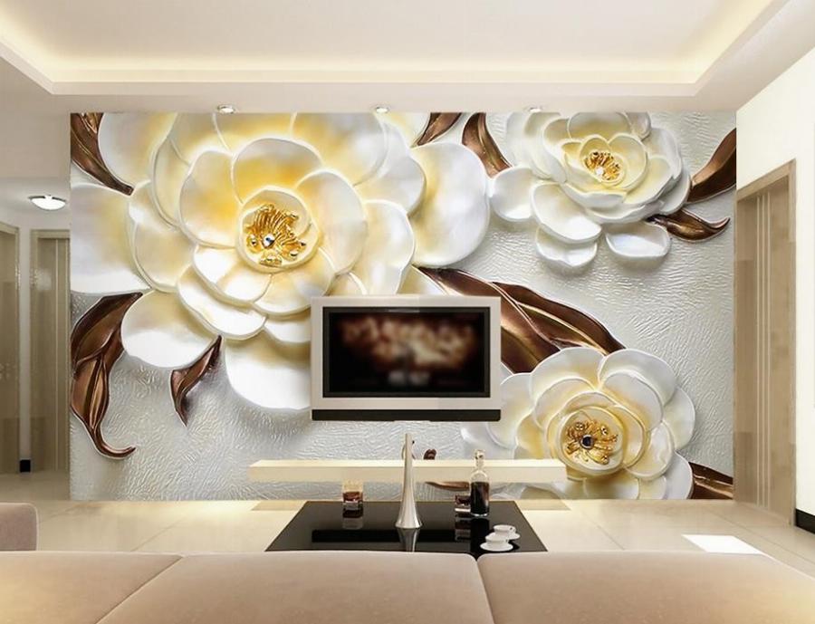 3d wallpaper for wall,white,wallpaper,wall,room,living room