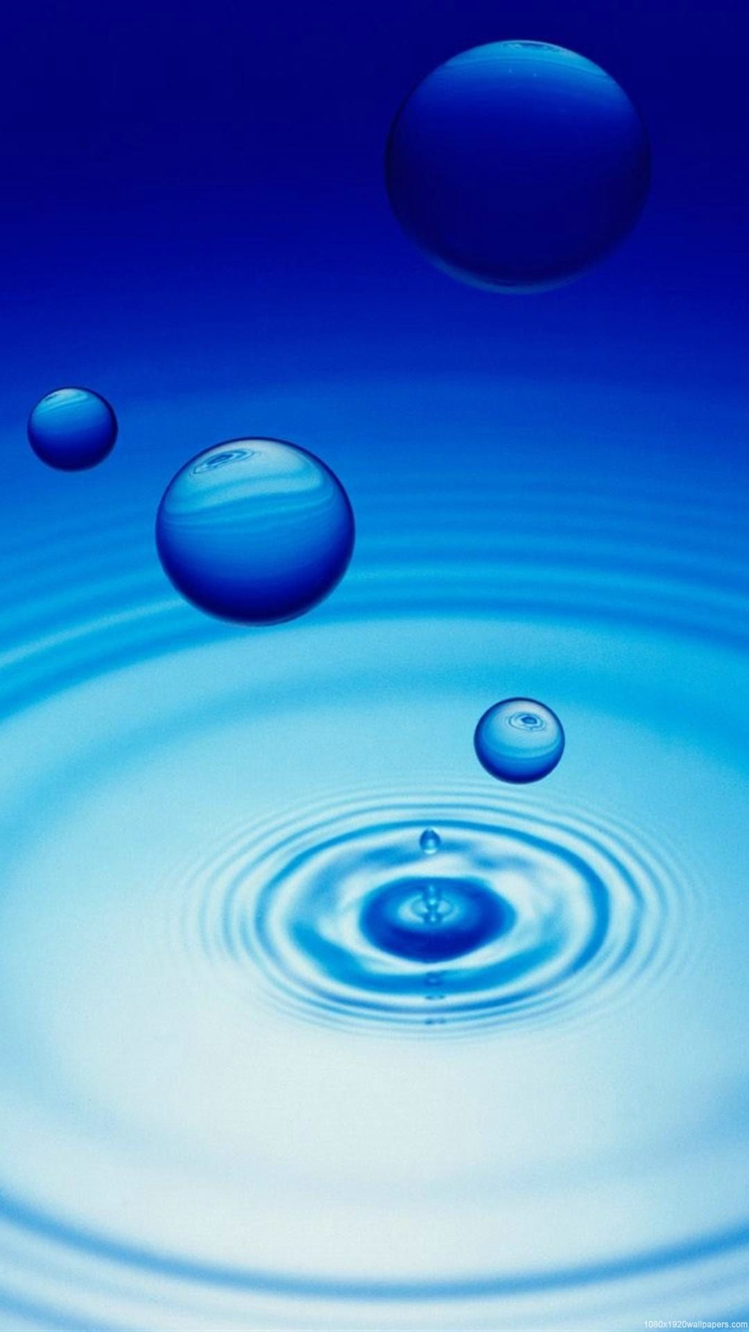 1080pの壁紙,青い,水,落とす,水資源,液体