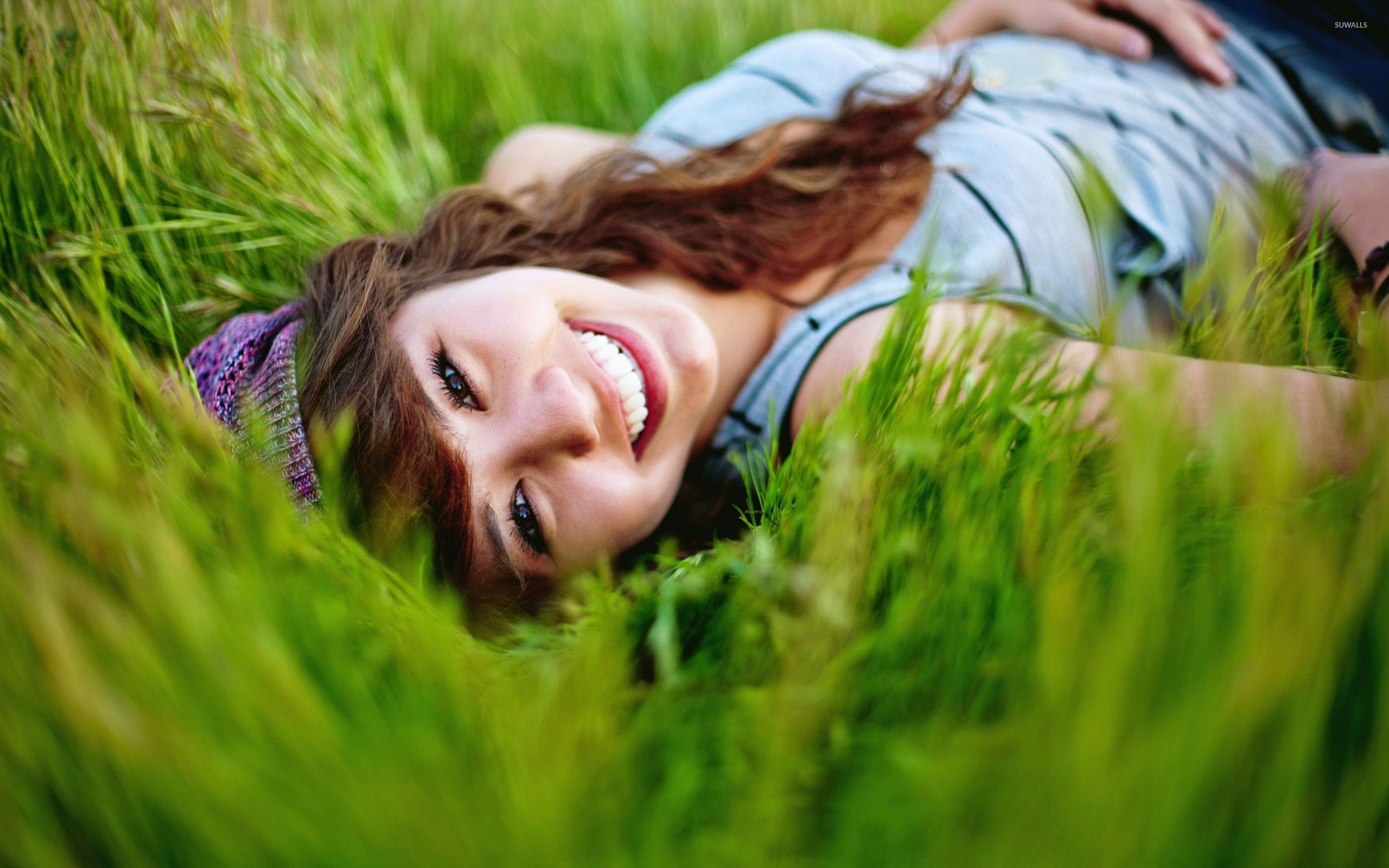 wallpaper for girls,people in nature,grass,nature,green,beauty