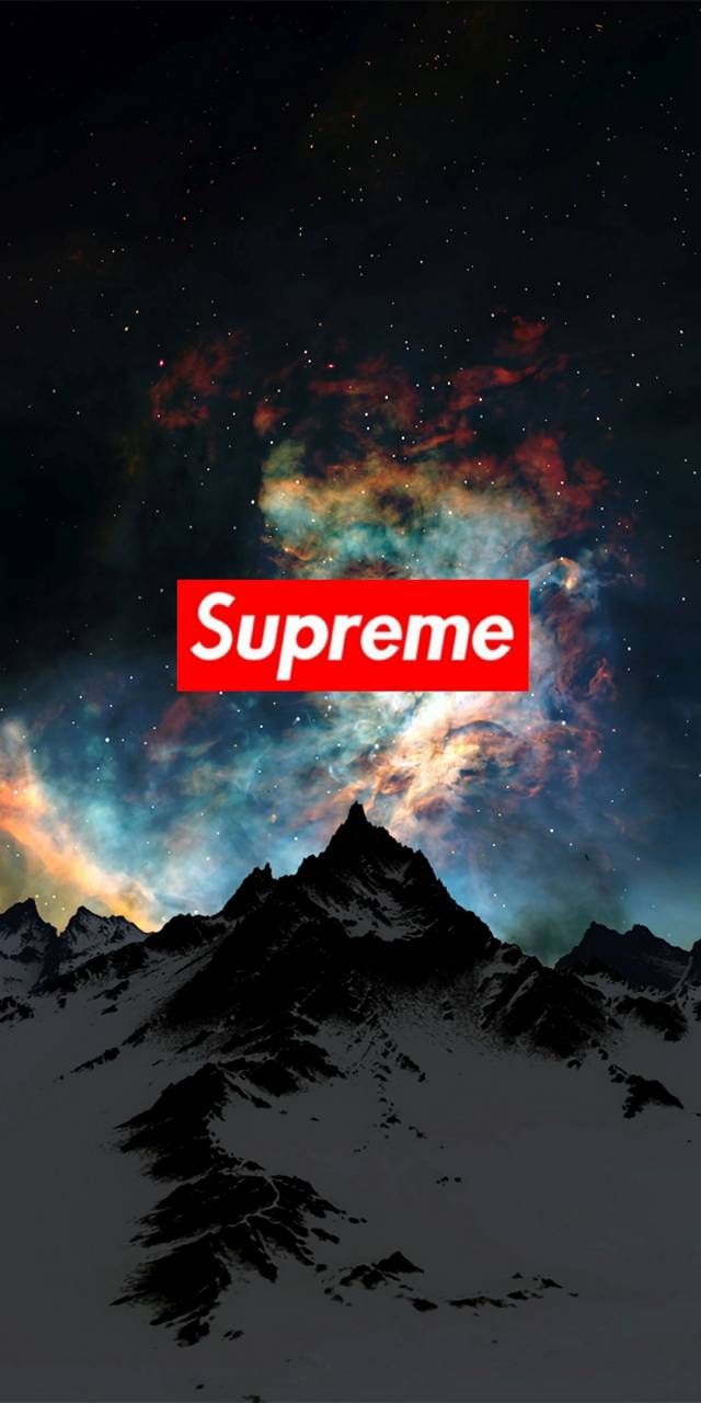 supreme wallpaper,sky,font,text,atmosphere,poster
