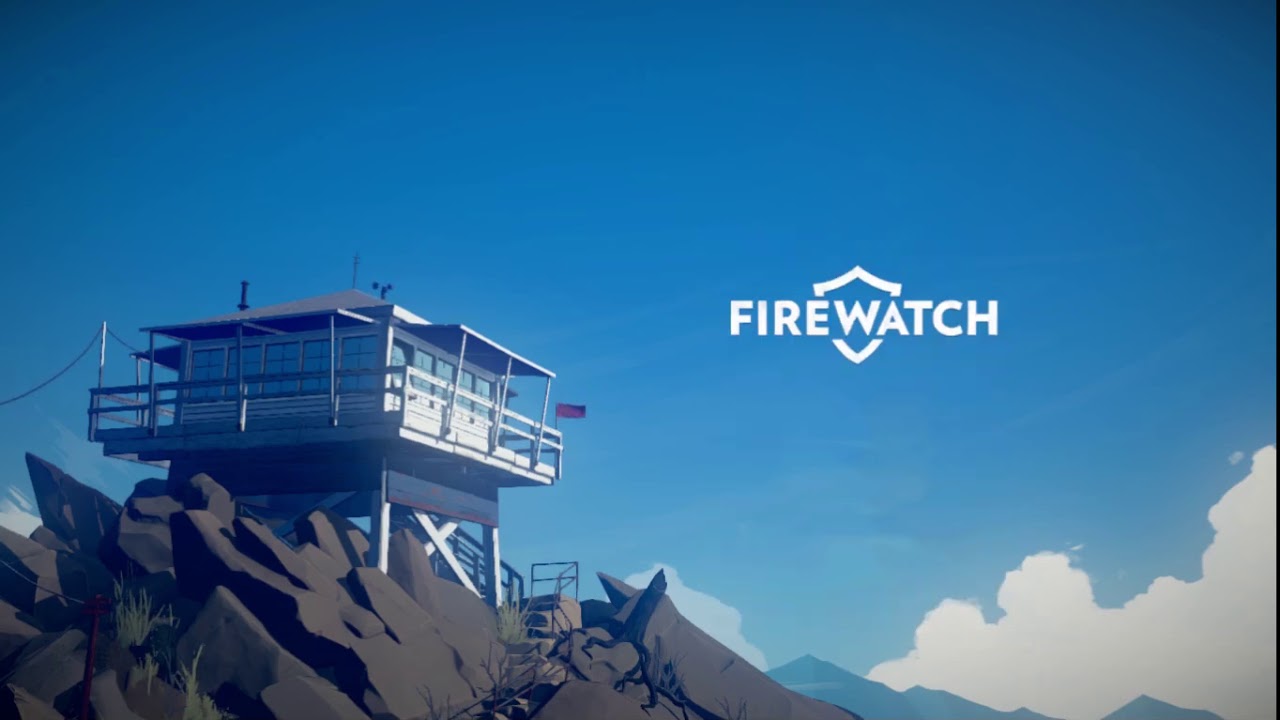 firewatch wallpaper,sky,blue,font,daytime,cloud