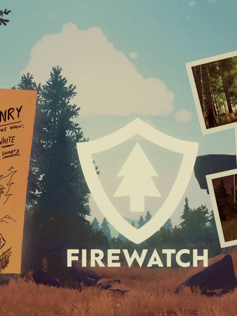 firewatch wallpaper,font,poster,tree,soil,banner