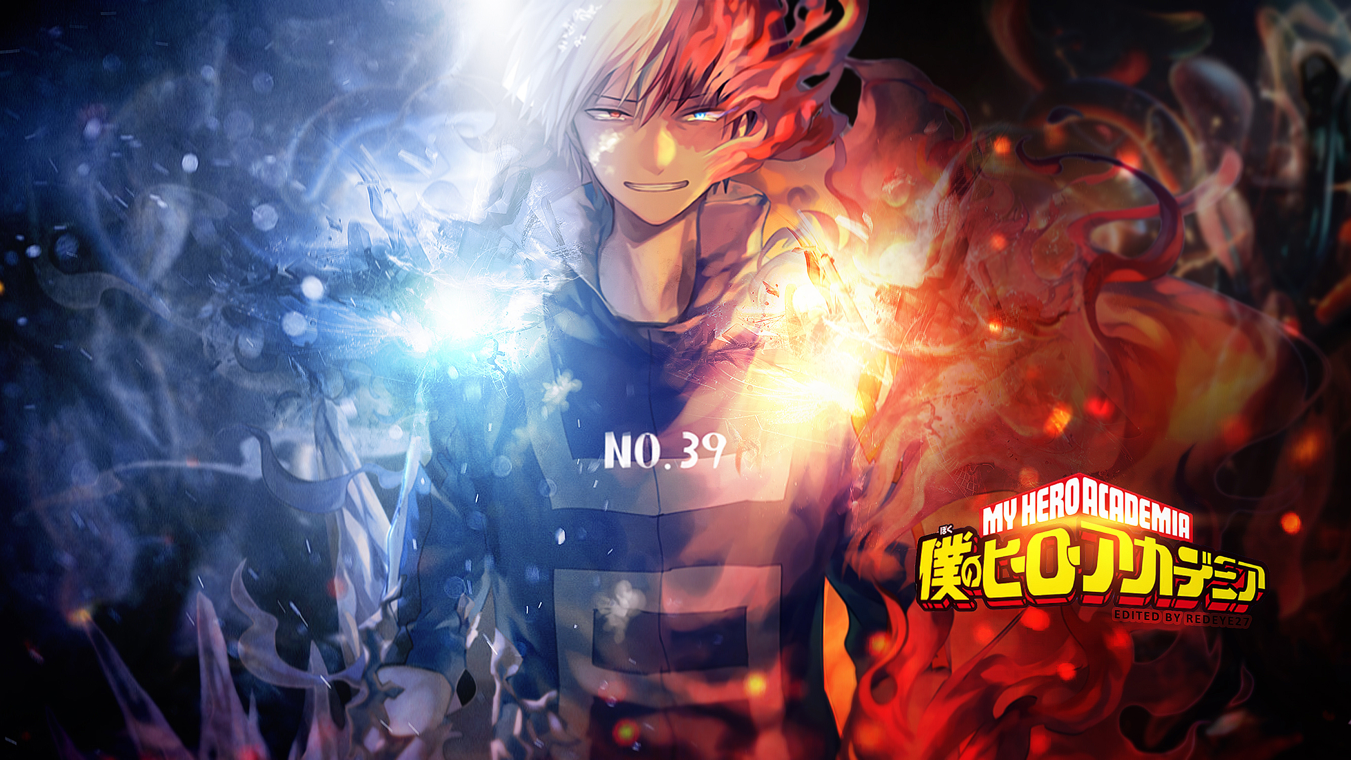 boku no hero academia wallpaper,anime,cg artwork,sky,graphics,fictional character