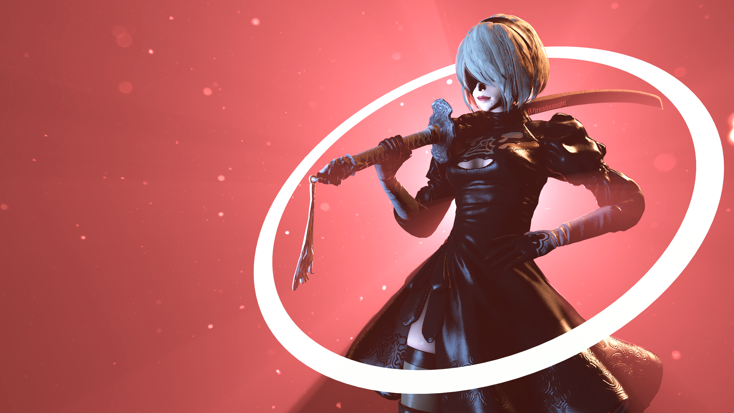 nier automata wallpaper,anime,cg artwork,fictional character,latex clothing,action figure