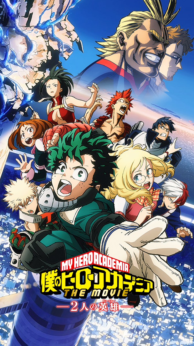 boku no hero academia wallpaper,animated cartoon,anime,movie,cartoon,poster