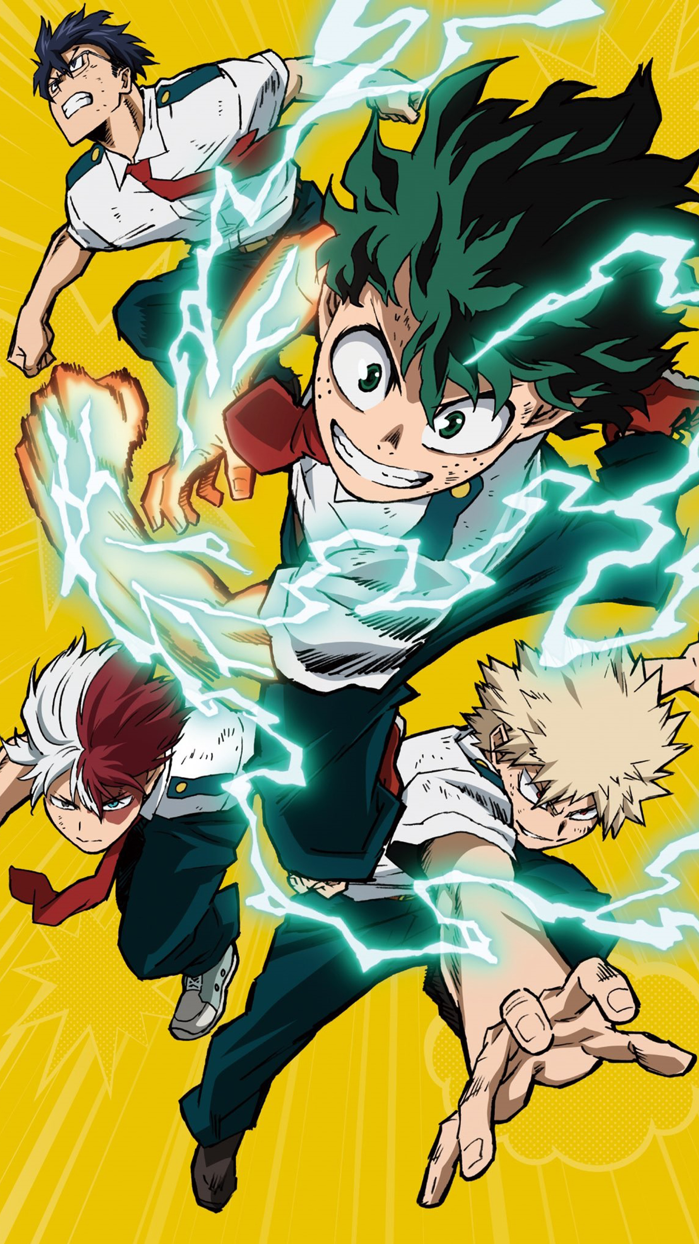 boku no hero academia wallpaper,cartoon,anime,fictional character,hero,fiction