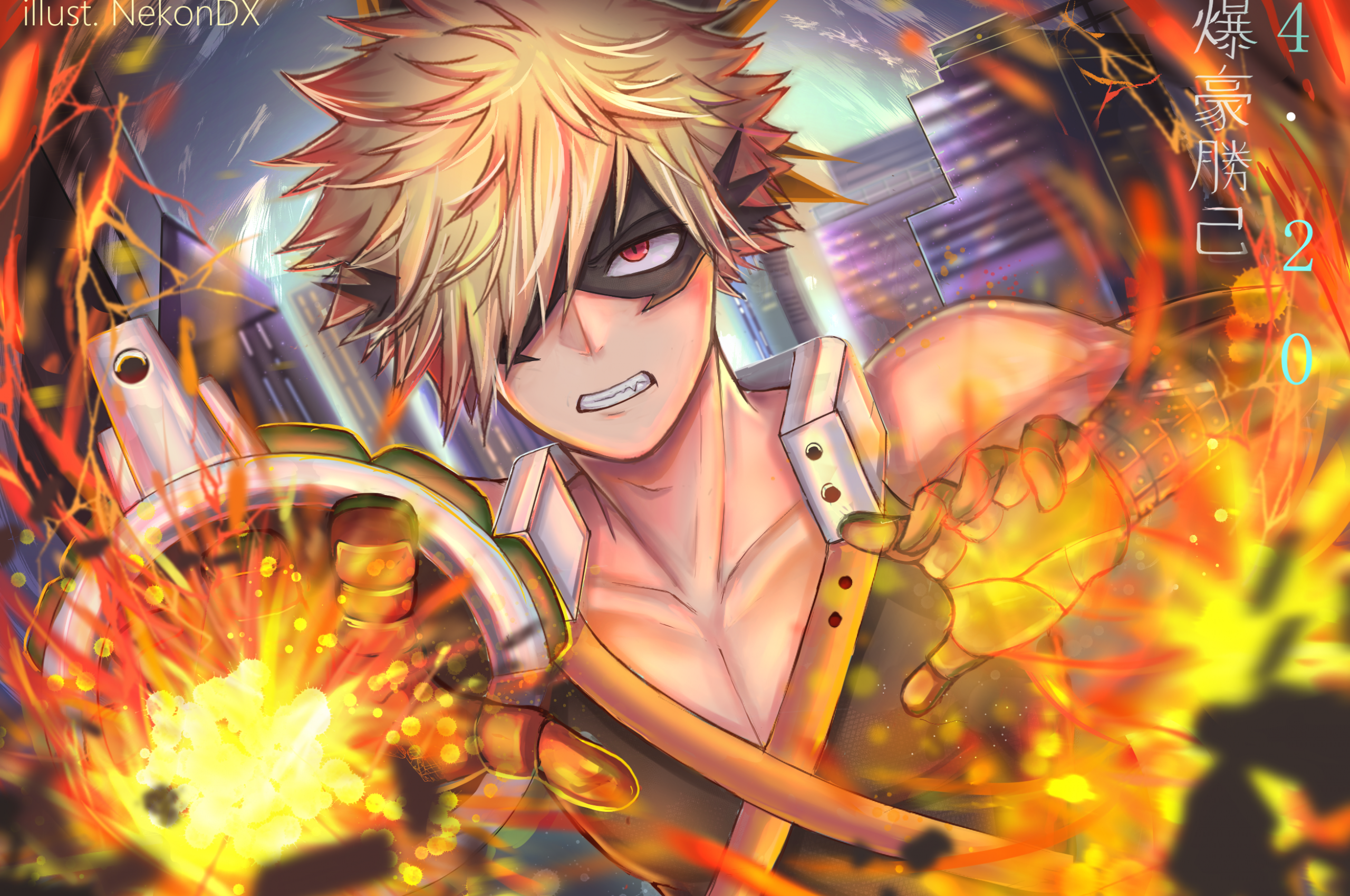 Академика героев. Bakugou Katsuki. Моя геройская Академия Бакуго арт. Геройская Академия Бакугоу.