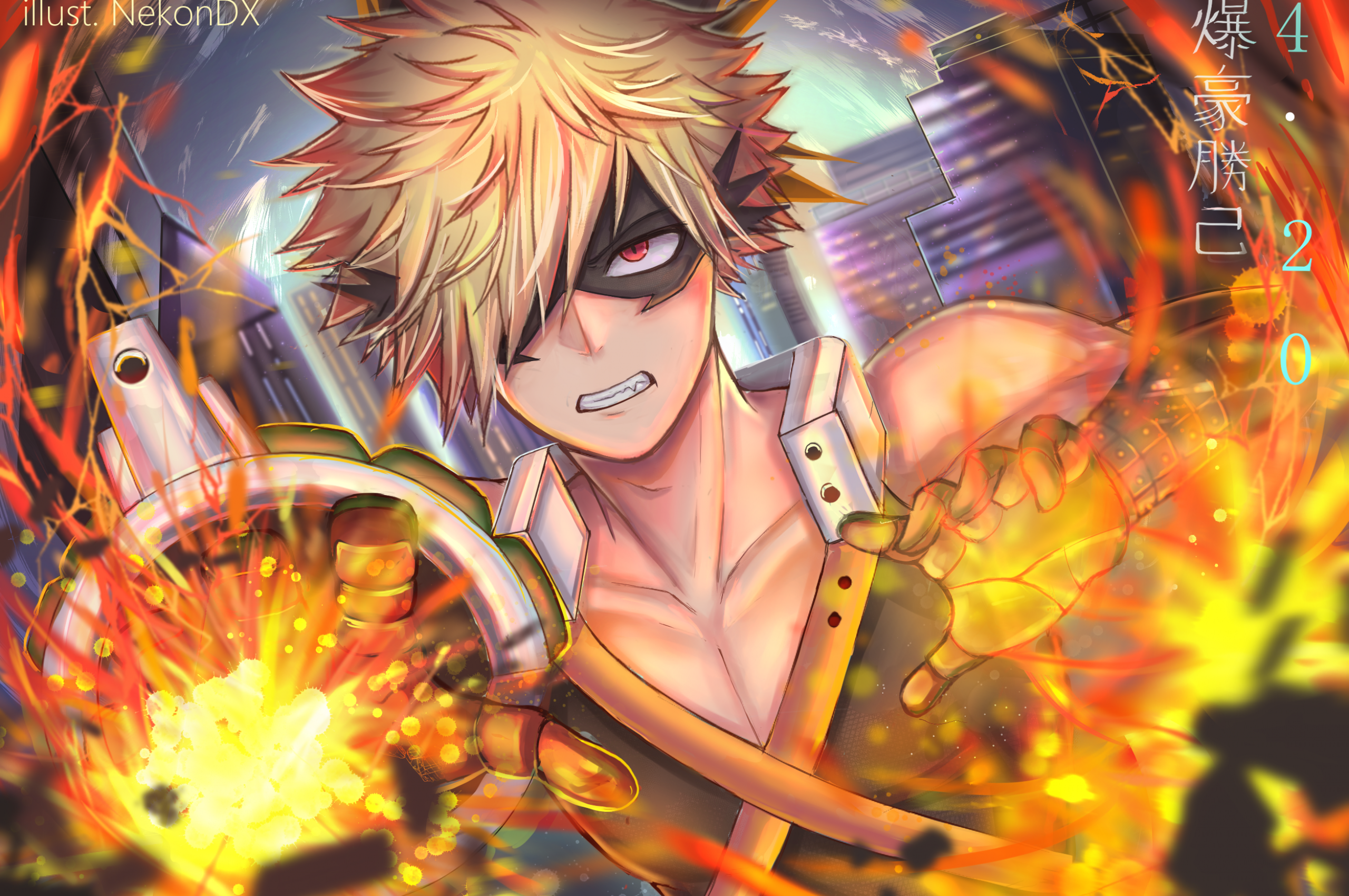 boku no hero academia wallpaper,cg artwork,anime,cartoon,illustration,fictional character