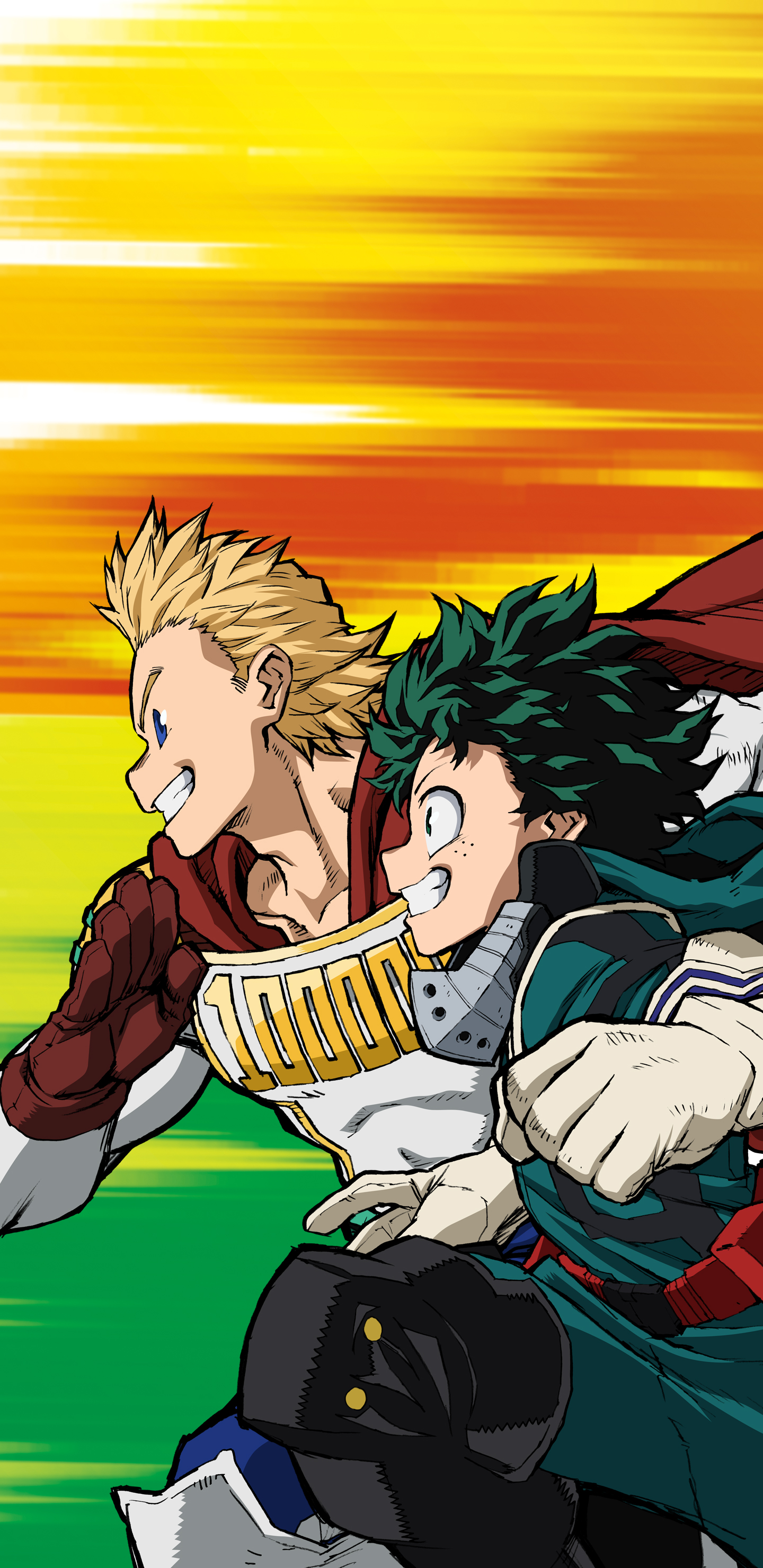 my hero academia wallpaper,cartoon,anime,animated cartoon,fiction,illustration