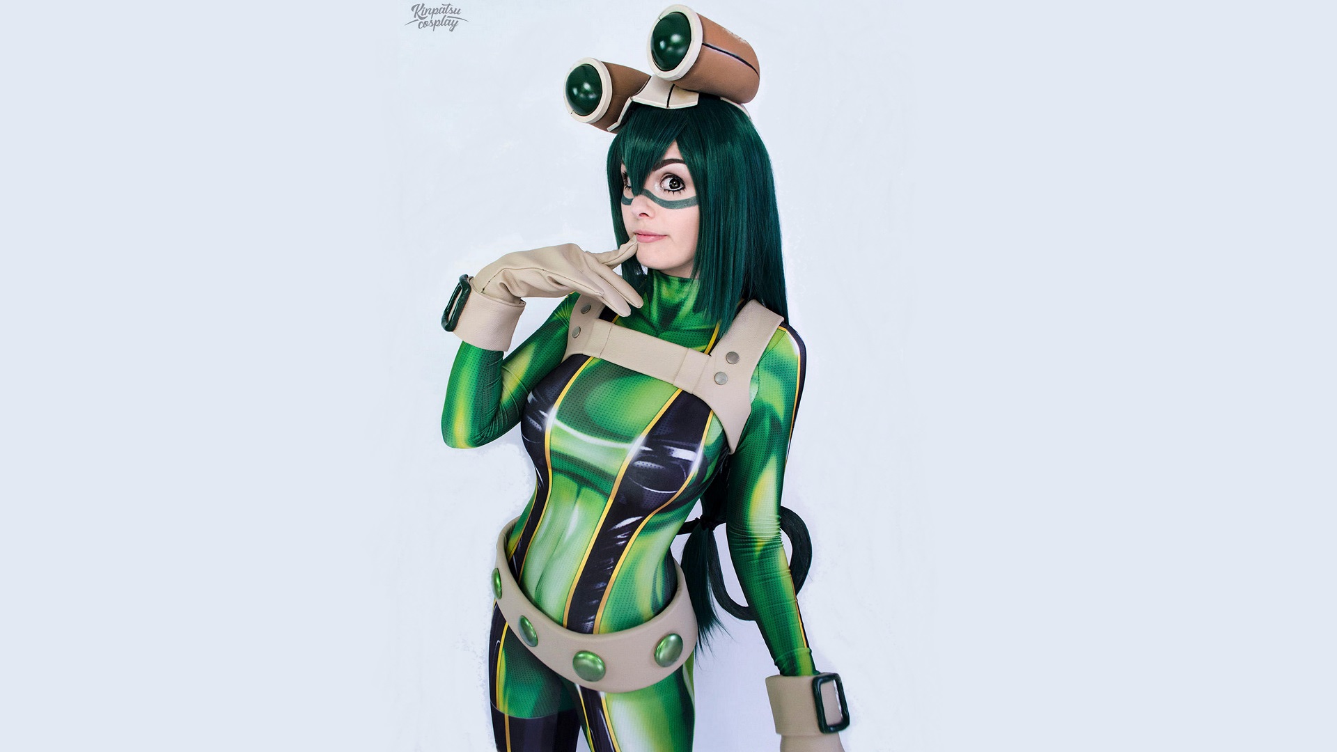my hero academia wallpaper,green,fictional character,suit actor,costume,latex clothing