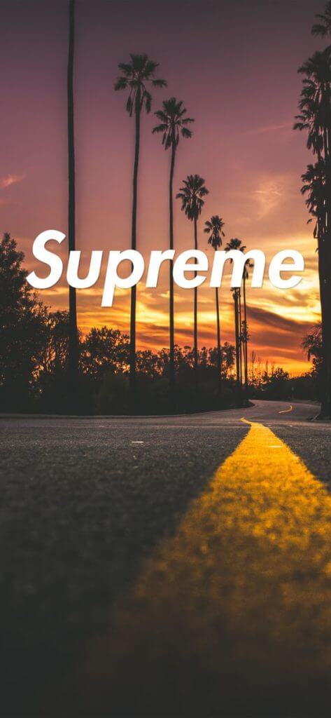 supreme wallpaper,sky,natural landscape,font,morning,text