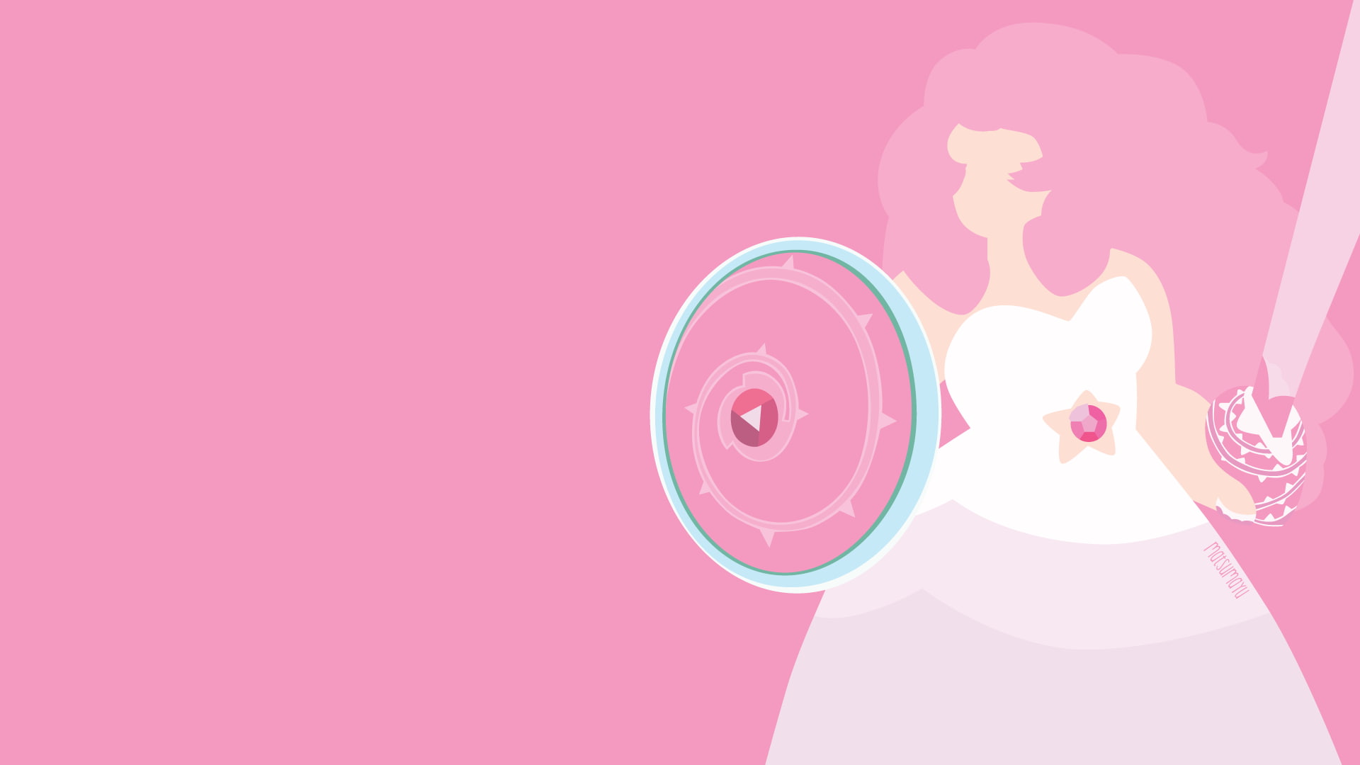 steven universe wallpaper,pink,magenta,illustration,circle,graphics