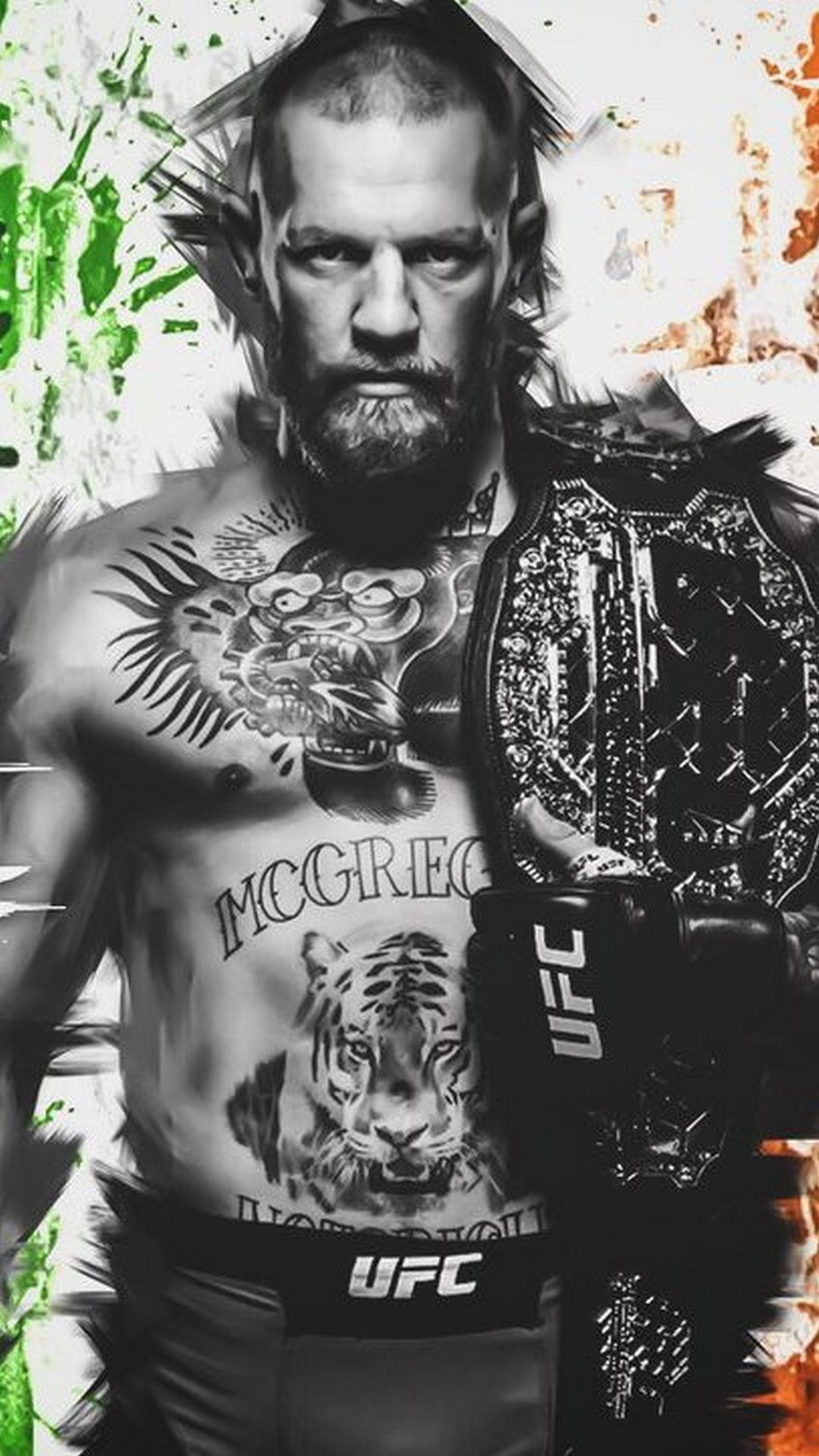 conor mcgregor wallpaper,facial hair,beard,t shirt,cool,sleeve