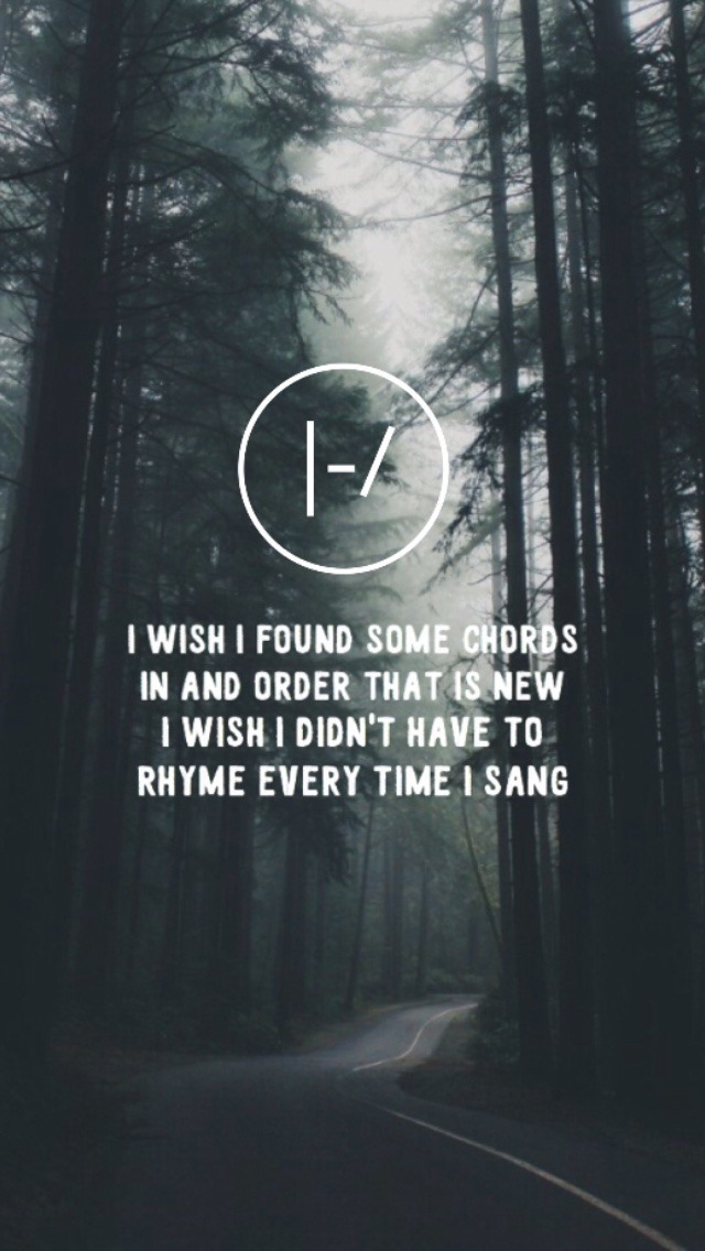 twenty one pilots wallpaper,text,font,tree,forest,photography