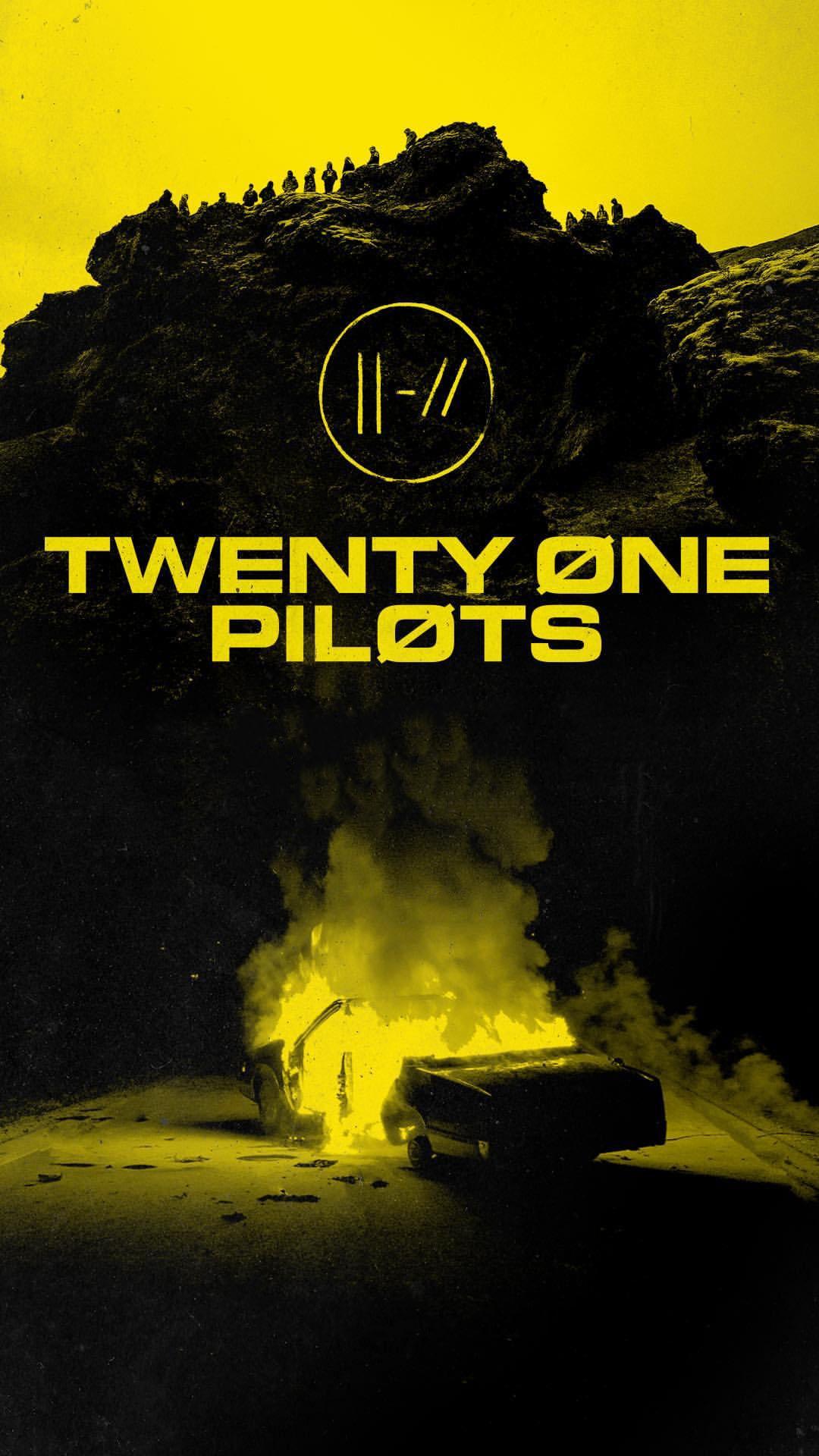 twenty one pilots wallpaper,movie,yellow,text,poster,font