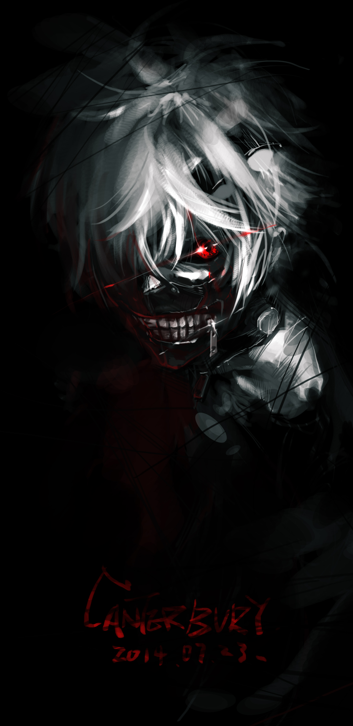 s8 wallpaper,darkness,red,fictional character,illustration,cg artwork