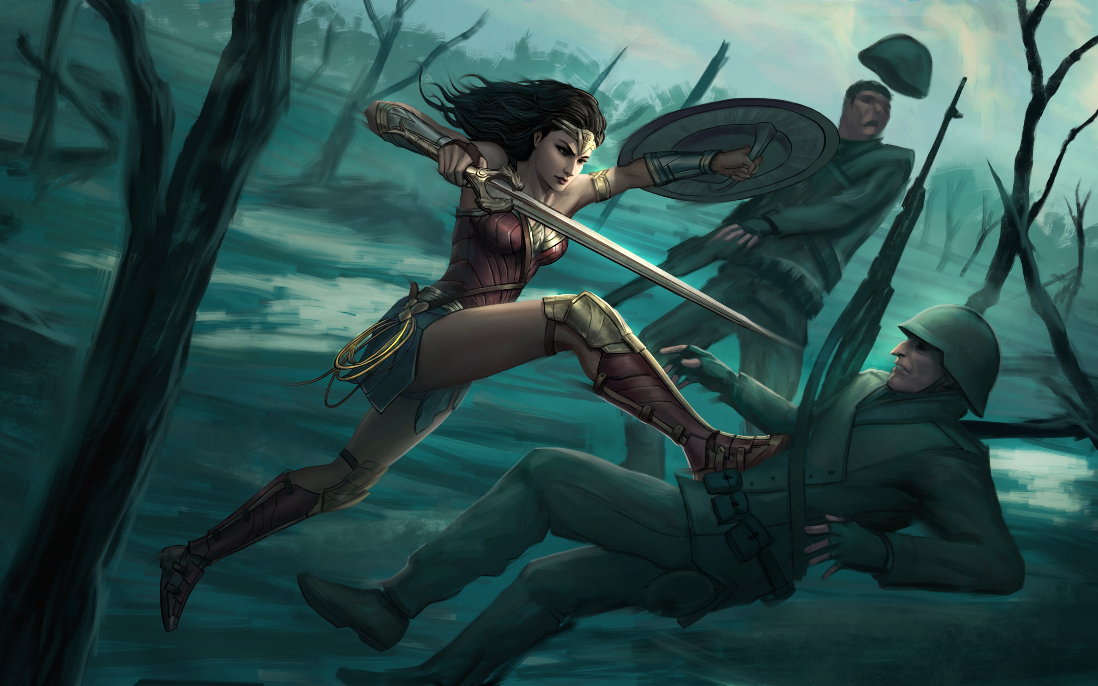 wonder woman wallpaper,action adventure game,cg artwork,fictional character,illustration,games