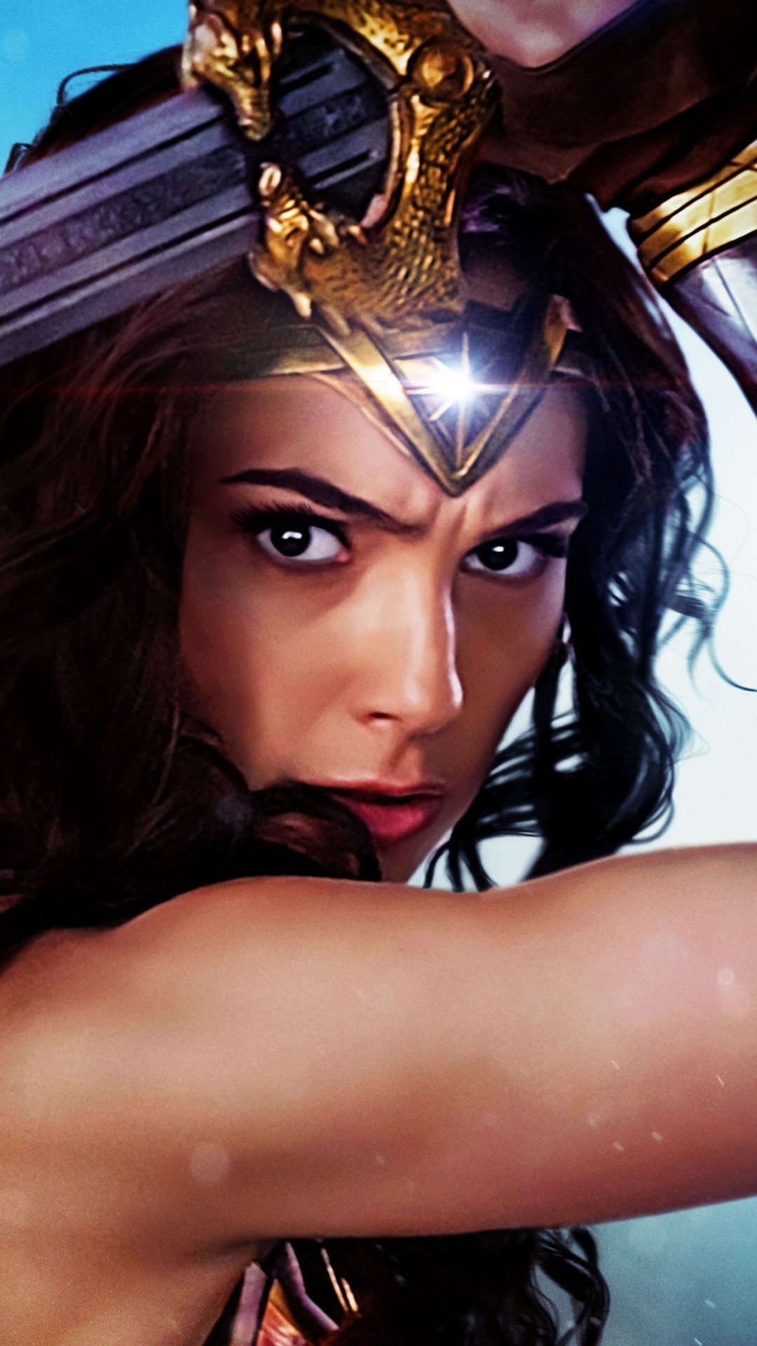 wonder woman wallpaper,cg artwork,beauty,headpiece,fictional character,wonder woman