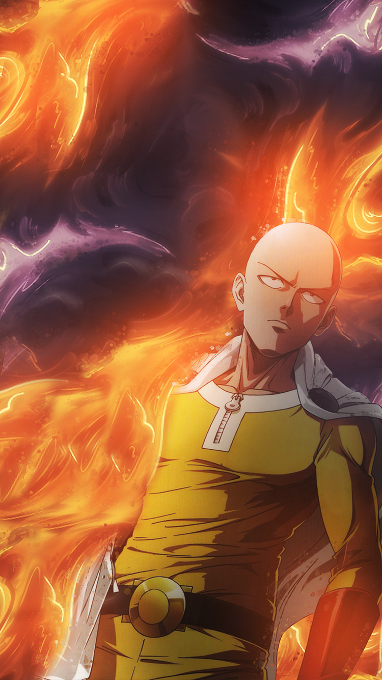 one punch man tapete,cg kunstwerk,anime,erfundener charakter,illustration