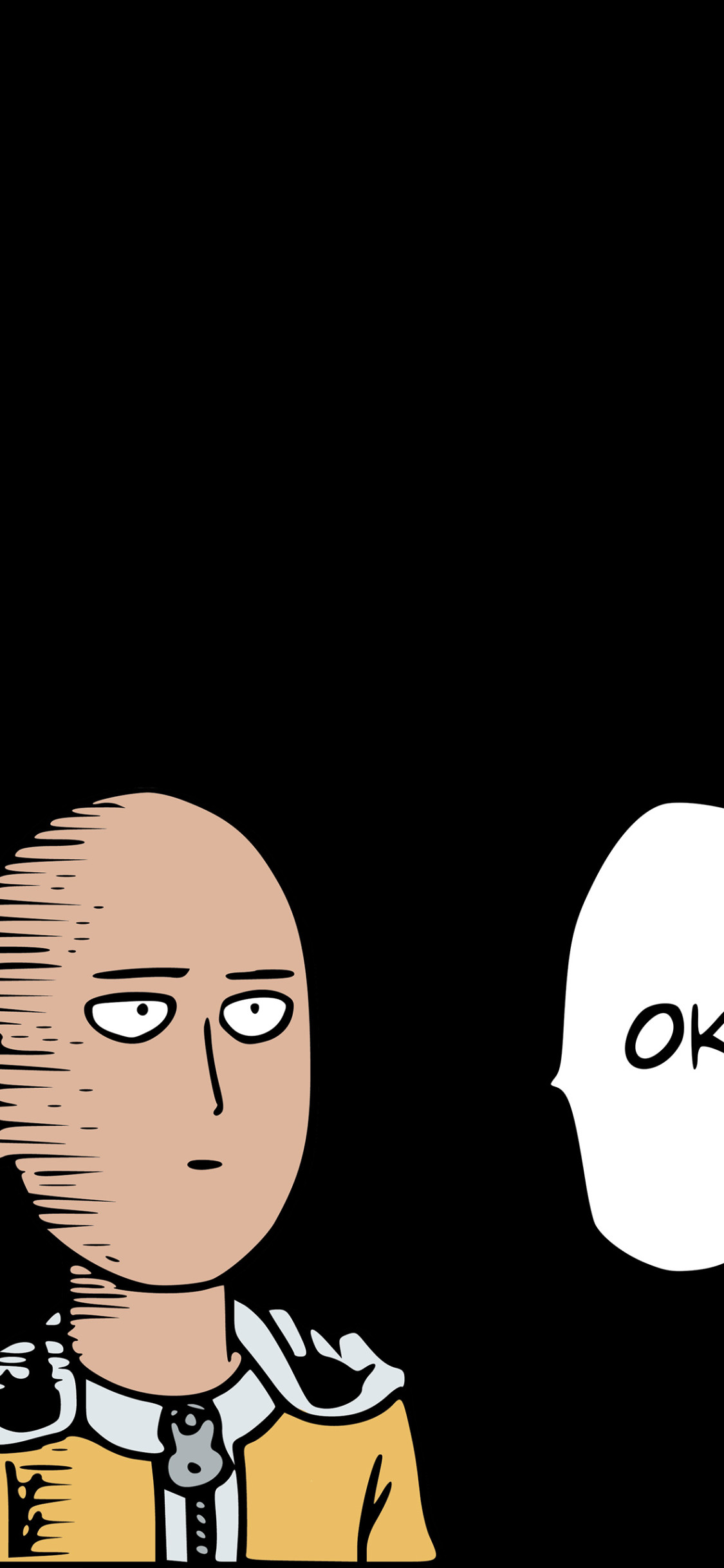 one punch man tapete,gesicht,karikatur,kopf,stirn,text