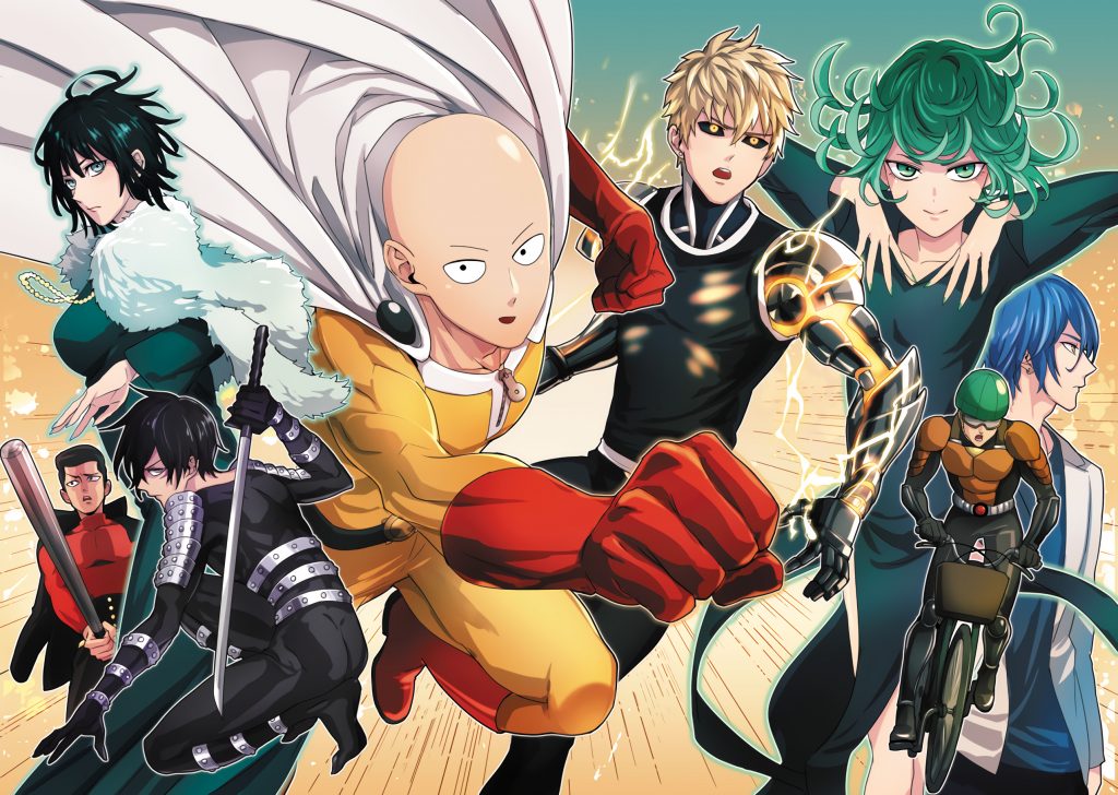 one punch man wallpaper,cartoon,anime,animated cartoon,cg artwork,fictional character