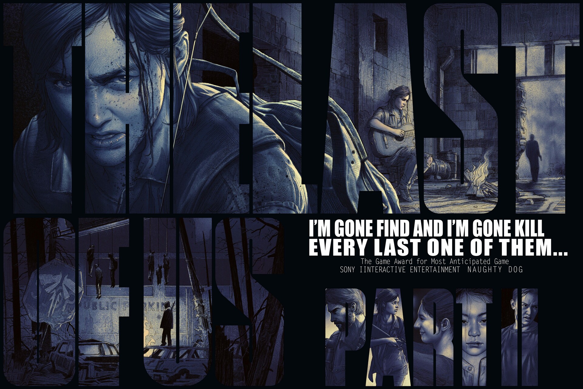 the last of us wallpaper,action adventure game,text,darkness,adventure game,movie