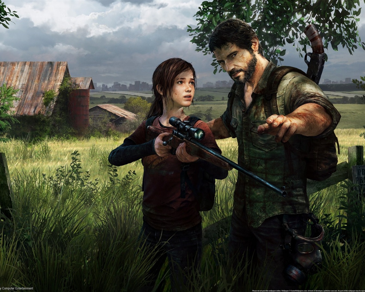 the last of us wallpaper,action adventure game,pc game,movie,games,shooter game