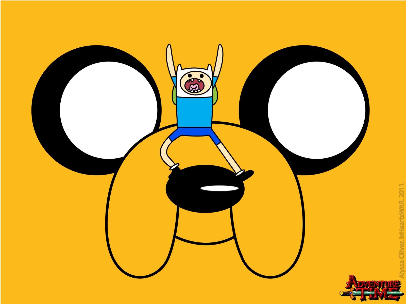 adventure time wallpaper,yellow,cartoon,clip art,circle,graphics