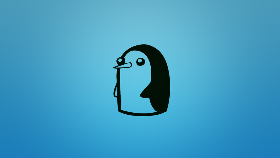 adventure time wallpaper,flightless bird,penguin,bird,logo,font