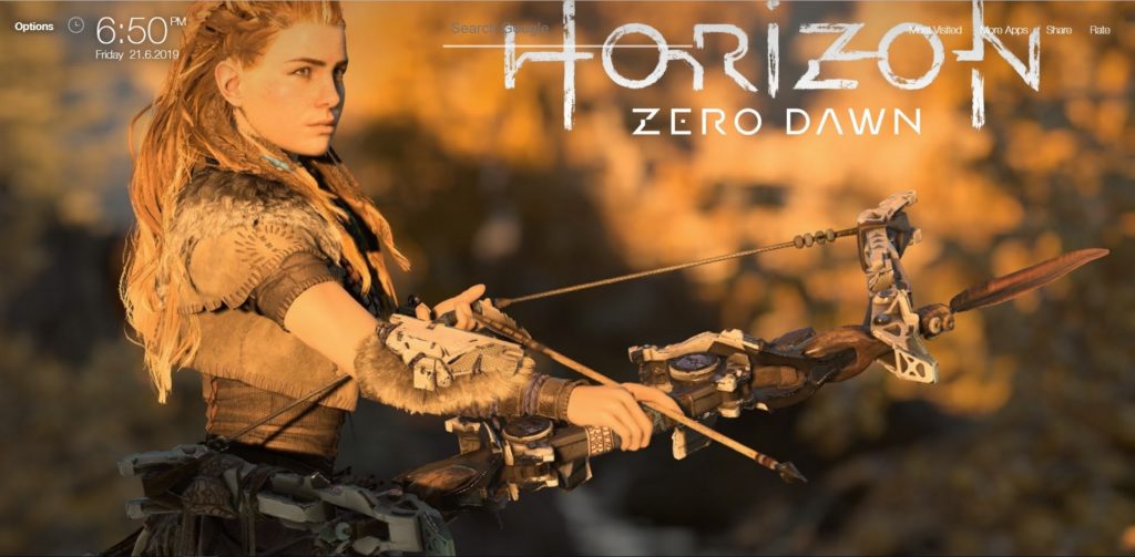 horizon zero dawn wallpaper,bow and arrow,bow,compound bow,crossbow,games